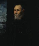 Jacopo Tintoretto Portrait of a Venetian admiral. oil on canvas